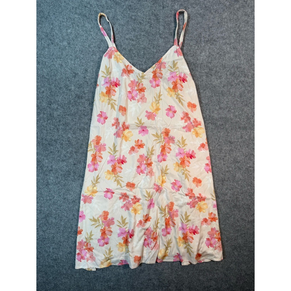 Torrid Floral Slip Dress Tropical V-Neck Mini Size 1 Plus Size